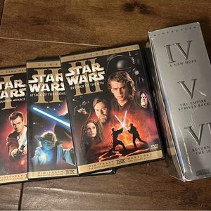Star Wars DVD  Trilogy I, II, III, IV, V, VI, and Bonus